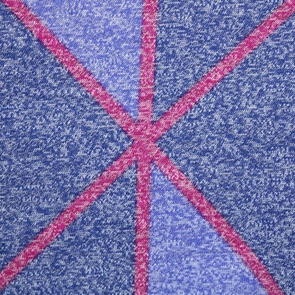 LuLaRoe Perfect T Tee T-Shirt Shirt Tunic Blue Pink Green M Medium - Picture 10 of 12